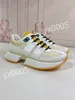 Top Designer Flat Sneaker Trainer أحذية غير رسمية أحذية جلدية بيضاء تراكب منصة أزياء رجال أحذية رياضية منخفضة