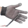 Fingerlose Handschuhe Großhandel Arbeiten Schnittschutzstab antikutting resistent Edelstahl Metallgitter Metzger Hochleistungsschützer WI DH3BH