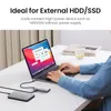 Hubs Ugreen USB C Hub 10 Gbps Typec 3.2 Gen2 USB Splitter USB C USB 4 USB Port 3.2 dla MacBook Pro Air Type C Adapter