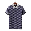 Lyx Italien herr stylist gg polo skjortor män kläder kort ärm mode casual sommar t shirt rand shirt t skjortor orm polos bi