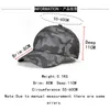 Ball Caps Outdoor Camuflage Męska czapka baseball dla mężczyzn Kobiety Unisex Sport Sport Casual Hat Regulowane ciężarówki ciężarówki HATS