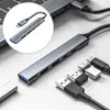 Hub 5 arada 1 PC dizüstü bilgisayar spliter usb c hub veri aktarımı güç dağıtım gigabit ethernet multiport adaptör tipik hub rj45 LAN adaptörü