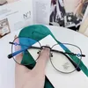 Solglasögon Collectible BD0873 Ny samma modell GG Anti Blue Light Eye Circular Frame Metal Glasses