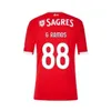 Temporada Benfica 23 24 Camisas de futebol 2023 2024 Home Away 3ª camisa de futebol SEFEROVIC WALDSCHMIDT EVERTON PIZZI RAFA G.RAMOS Men top kids kit de futebol