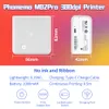 Imprimantes phomemo m02pro mini imprimante thermique portable photo de poche imprimante imprimante imprimement sans fil bt connexion imprimante photo