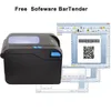 Printers Xprinter Label Barcode Printer Thermal Receipt Bar Code Print 20mm80mm Sticker Printer Bluetooth WIFI LAN USB