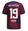 23/24 RB NKUNKU LeIpZiGeS HAIDARA POULSEN FORSBERG NKUNKU MUKIELE OLMO LAIMER GVARDIOL SZOBOSZLAI FORSBERG LAIMER 2023 2024 Uomo Bambini Kit maglie da calcio