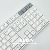 Combos KBDiy 134 Keys/Set MAC Apple Keycap XDA Profile PBT MX DYESUB Japanese White Keycaps For Mechanical Keyboard DIY Custom Key Cap