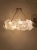 Chandeliers Creative Handmade Glass Chandelier For Living Room Art Round Indoor Decoration Lighting Fixture Led Modern Luxury Ceiling Lamp