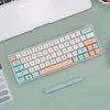 Combos DSA Profile Simple Green DyeSubbed Keycaps Set For MX Mechanical Keyboard 61/63/67/68/84/87/104keys Layout