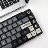 Zubehör 133 Tasten Compact Apollokey -Schlüsselkaps Setzen Sie dicke PBT -Tastatur XDA -Höhe für mechanische Tastatur -Kirsch -MX -Switches Schlüsselkappen