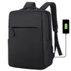 Sac à Dos Homme Multifonctionnel Étanche Business Laptop Usb Charging Bag Nylon Leisure