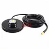 Walkie Talkie 2PCS Good Quality NMO Magnetic Base SMA-F/SMA-M/PL259/N-Male Connector 5m Cable For /TYT Talkie/Two Way Radio