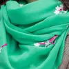 Scarves Women Ethnic Cotton Linen Embroidered Flower Scarf Soft Wrap Cover Up Cape Shawl Wraps For Hijab