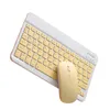 Combo's Nieuwe Universal Bluetooth Wireless Keyboard Mouse Set lichtgewicht draadloos toetsenbord voor pc -computers Mobiele telefoons