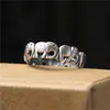Кластерные кольца 925 Стерлинговое серебряное женское палец