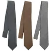 Bow Ties High-End Series DK Handband Kvinnlig JK Retro Casual Suit Grey Khaki Brown Coffee Plaid pojkar Fashion Hankerchief Men