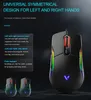 Myszy Rapoo VT200S USB przewodowa mysz gra Gaming 16000dpi 8 Programowalne przyciski PMW3389 czujnik RGB Optical Gamer Mouse