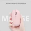 Fareler 2.4g Kablosuz Fare Sessiz USB Optik Bilgisayar Fareleri 800/1200/1600 DPI Dizüstü bilgisayar için ayarlanabilir pembe kawaii ergonomik MAUE