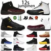 2013 jumpmen 12 12s scarpe da basket da uomo sneakers sportive A MA MANIERE 12 Black Taxi Black Taxi Playoffs Twist Floral University Gold Dark Grey scarpe da ginnastica da uomo