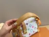 Petite malle side stam axel väska lyx designer mode äkta läder kvinnliga män pursar plånböcker tote clutch handbag crossbody rese s-lock väskor