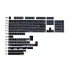 Combos gmk cinder keycap japonais noir 142 touches complètes teintures de profil de cerise de cerise ISO Entrez pour 64 68 75 96 104 108 Clavier mécanique