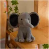 Other Festive Party Supplies Birthday Elephant Stuffed Doll 25Cm Plush Animal Toy Dolls For Boys And Girls Easter Christmas Favors Dhtjg