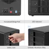 Hubs ORICO 5 Bay 3.5'' USB3.0 HDD Docking Station Support RAID Mode Aluminum With 150W Internal Power Adaper 80TB(5 x 16TB) 95 Series