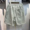 Designer-Shorts, modische Freizeitkleidung, Strand-Shorts, Rhude-gestickte Buchstaben, lässige Sport-Shorts für Herren und Damen, High Street, Kordelzug, Nebel, lockere, verkürzte Hosen, Amer