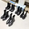 2023 Designer Frauen Stiefel Monolith Martin Boot Military Wüste Luxus Schwarz Weiß Dame Outdoor Winter Leder Flache Plattform Schuhe Mode Top Qualität