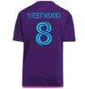 11 SWIDERSKI 8 WESTWOOD 9 COPETTI 23-24 Maglie da calcio da uomo Qualità tailandese personalizzata 13 BRONICO 14 BYRNE 14 BYRNE 15 BENDER maglia da calcio Progetta la tua