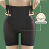 Kobiety w talia Trainer Trainer Body Shaper Kobiety Ultra cienkie odchudzanie bieliznę Wysokie kształtowe majtki brzuch Kontrola bezproblemowe szorty Shapewear