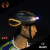 China supplier indicator light rechargeable sports helmet bicycle riding gear