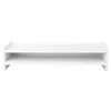 Stands 1pc DoubleLayers Rack Storage Rack Computer Shelf Screen Shelf Monitor Holder Computer Rack TV Shelf Tablet Stand for Room