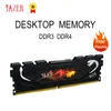 Box Jazer Memoria Ram DDR4 8GB 16GB 2666MHz 3200MHz 3600MHz 8GBX2 16GBX2デスクトップメモリ​​ディンプ