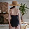 Women's Swimwear Fused Swimsuit Female Rash Guard Monokini Swimming Suit Gir One Piece Rashguard High Waist Split Sexy Women