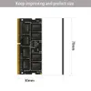 Rams Zifei Ram DDR4 8GB 16GB 32GB 2133MHz 2400MHz 2666MHz 3200MHz 260pin Modulo SODIMM Notebook RAM Memoria per laptop