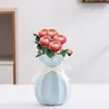 Decorative Flowers Beautiful Peony Bouquet Non-Fading Smooth To Touch Easy Maintenance Fake Flower Party Supplies