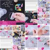 КЛАЧЕСКИЕ ЛАНАРДЫ 150pcs Kit Clear Акриловые бланки Clips Clips Clips Кольца прыжки на кисточки