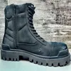 Projektant Man Canvas Retro Army Green Men Denim buty Klasyczne męskie trampki Treakers Land Bota