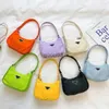 PRA sac à main de créateur marque enfants fille sacs à main mode bébé une épaule sacs enfants Mini mignon lettre décontracté Portable MessengeR