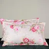 Kussensloop Noordse Jacquard vier seizoenen anime patroon 48x74cm kussensloop verdikt geschuurde stofpillow