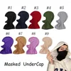 Etniska kläder Full Cover Masked Base Cap Inner Caps Hijab Underscarf Crossover Classic Style Headwear