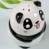 Ensembles de vaisselle 2 pièces Panda assaisonnement bouteille maison ustensiles de cuisine jouet conteneur belle épices boîte de rangement pot Condiment sel ensemble