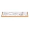 Stand SAMDI SD006Wa3 Keyboard Stand Bamboo Keyboard Tray Dock Holder for Apple for IMac Keyboard Standed Holder