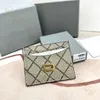 Borse da donna firmate Trend Lettera Portamonete Pochette stile moda Portacarte in vera pelle Portafogli chiave di alta qualità Scatola originale