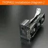 Станции TH3P4G2 Thunderbolt GPU PCIe 16x видеокарта Док -ноутбук на внешнюю графическую карту для MacBook Notebook PD 40 Гбит / с Thunderbolt 3 4