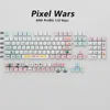 Combos kbdiy 132 chaves/set pixel wars