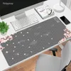 Spoczywa japońska sakura mousepad biurowa komputerowa matka stół klawiatur