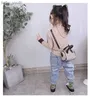 Süße Mädchen Designer Geldbörse Kinder Blumendruck Mini Handtaschen Kinder Brief Einzelne Schulter Umhängetaschen Mode Erwachsene Casual Brieftasche F532